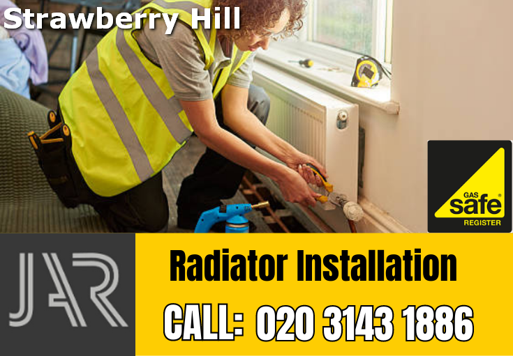 radiator installation Strawberry Hill